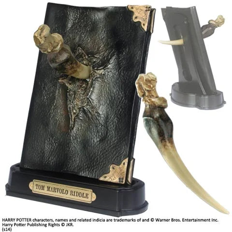 HARRY POTTER - Dent de Basilic et Journal de Tom Jedusor