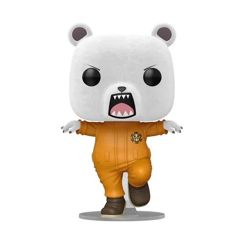 ONE PIECE - POP Animation N° 1896 - Bepo FLOCKED