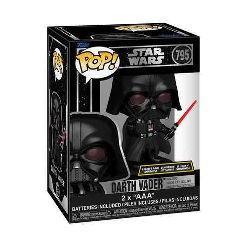 STAR WARS - POP N° 795 - Dark Vador (Son & Lumière)