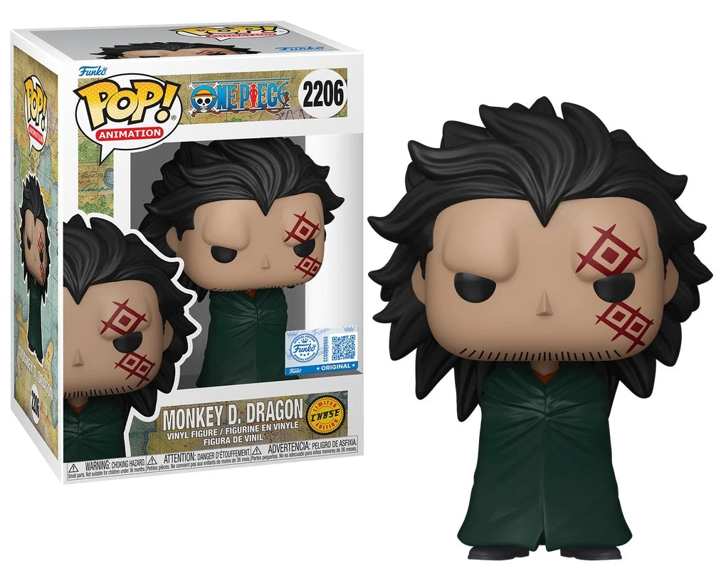 ONE PIECE - POP Animation N° 2206 - Monkey D. Dragon avec Chase