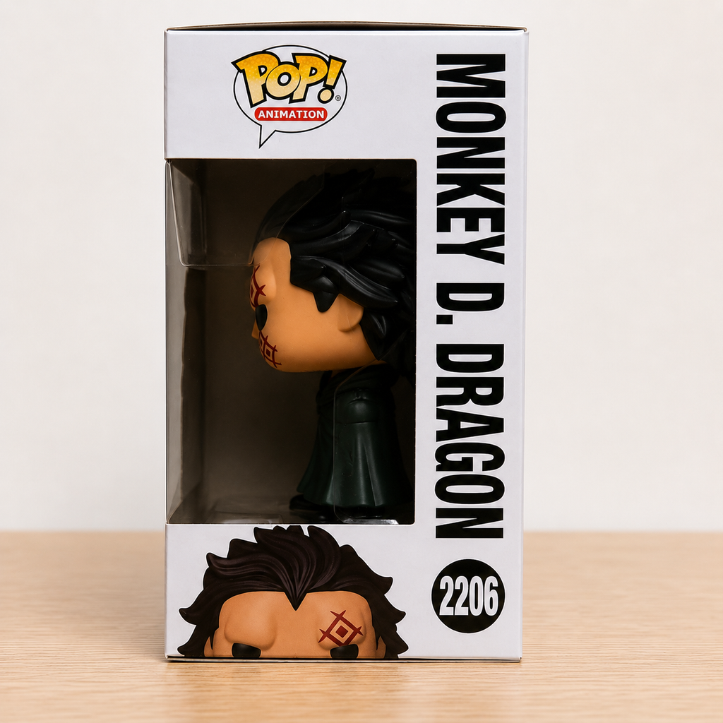 ONE PIECE - POP Animation N° 2206 - Monkey D. Dragon avec Chase