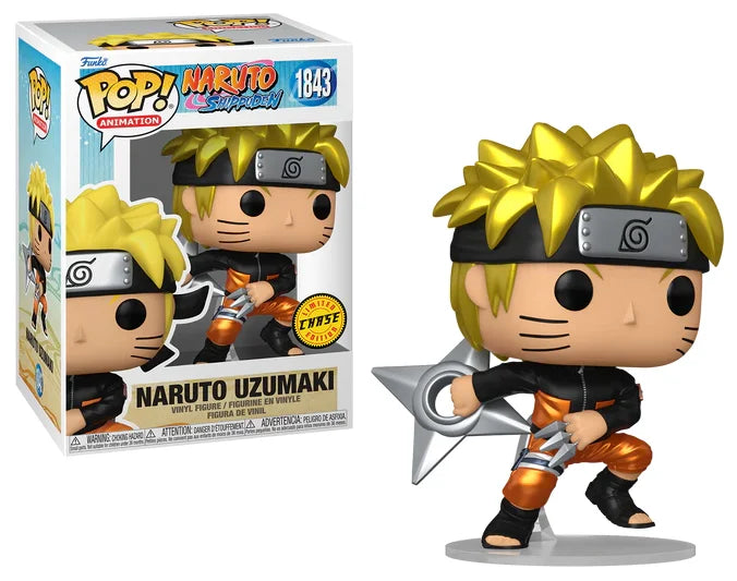 NARUTO SHIPPUDEN - POP Animation N° 1843 - Naruto avec Chase (MT)
