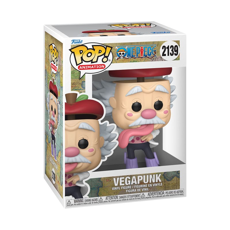 One Piece POP! Animation figurine Dr Vegapunk 9 cm