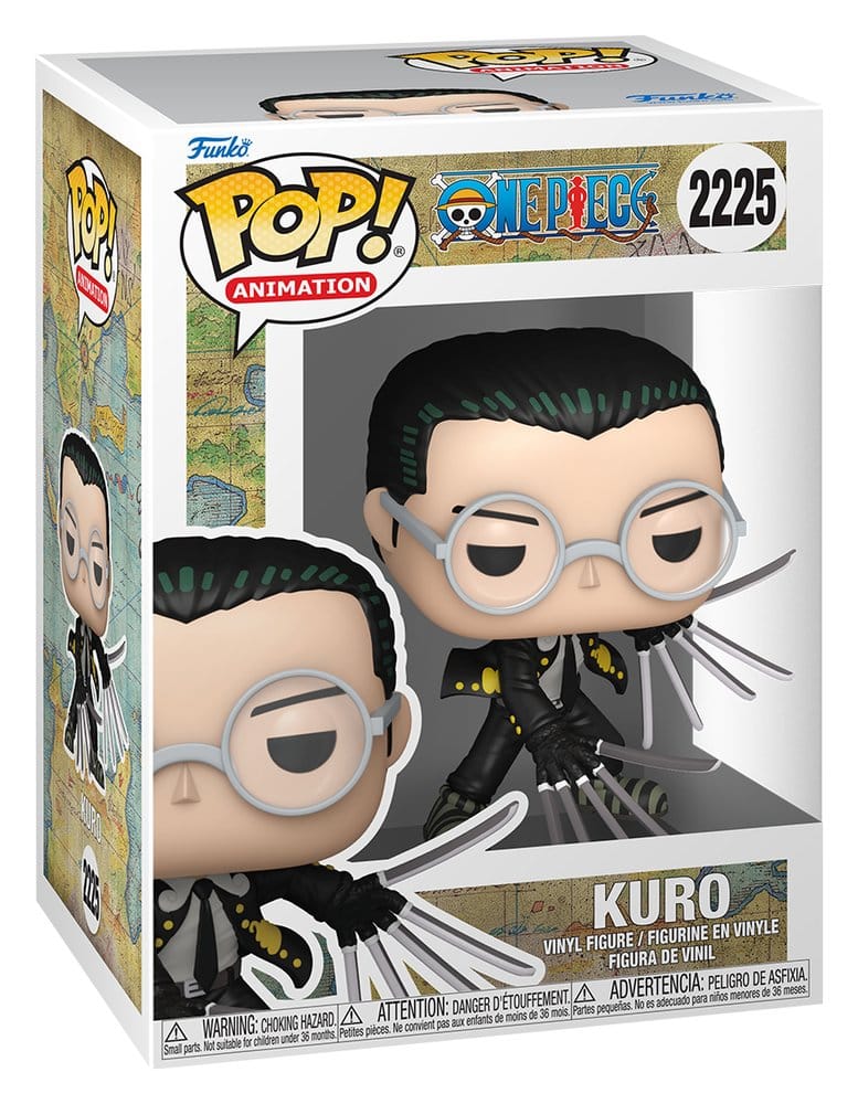 One Piece POP! Animation Vinyl figurine Kuro 9 cm