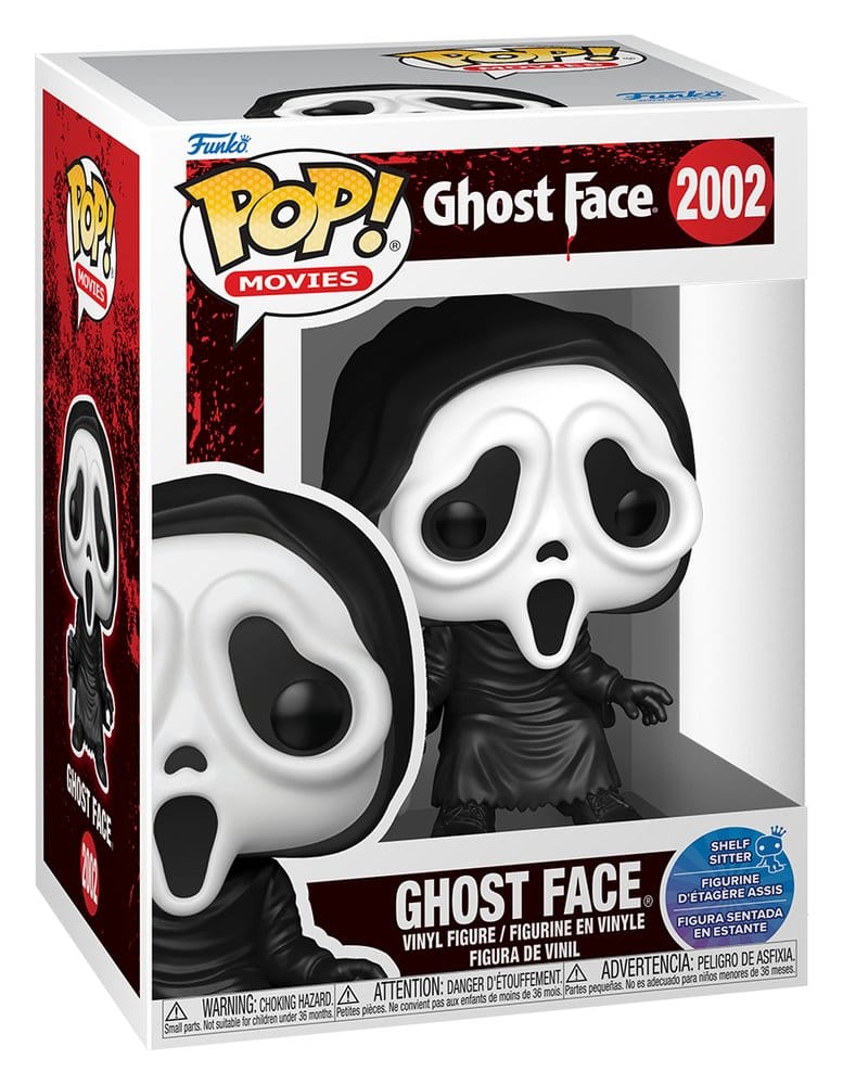 Scream POP! Movies Vinyl Figurine Ghost Face (Sit) 9 cm
