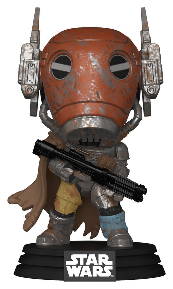 Star Wars: The Mandalorian and Grogu POP! Vinyl figurine Bobble Head Mercenary Guard Droid 9 cm