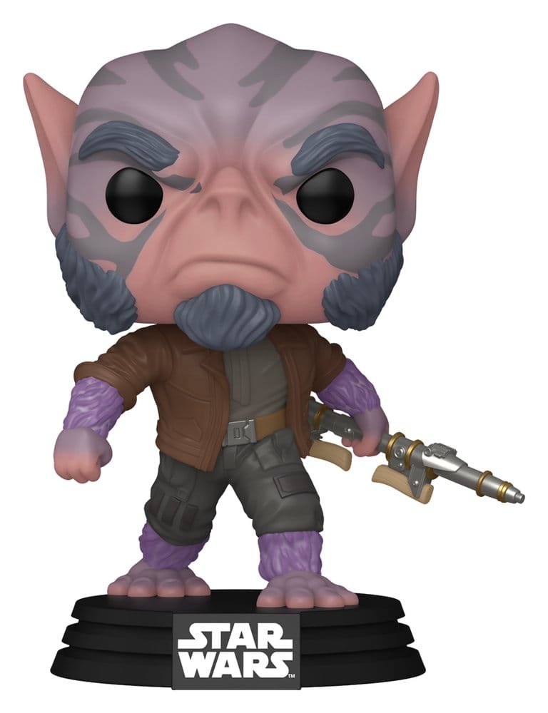 Star Wars: The Mandalorian and Grogu POP! Vinyl figurine Bobble Head Zeb Orrelios 9 cm