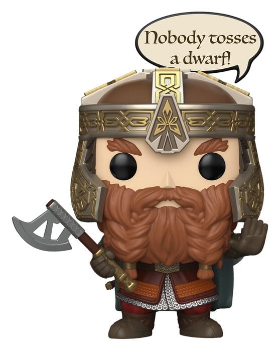 Funko Pop! Le Seigneur des Anneaux – Gimli N°629 – Figurine 9 cm