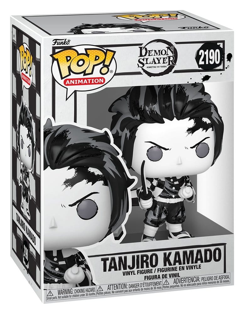 Demon Slayer: Kimetsu no Yaiba POP! Animation Vinyl figurines Tanjiro(Sumi-Ink) 9 cm