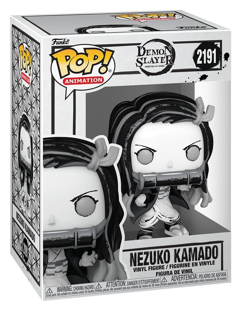 Demon Slayer: Kimetsu no Yaiba POP! Animation Vinyl figurines Nezuko(Sumi-Ink) 9 cm