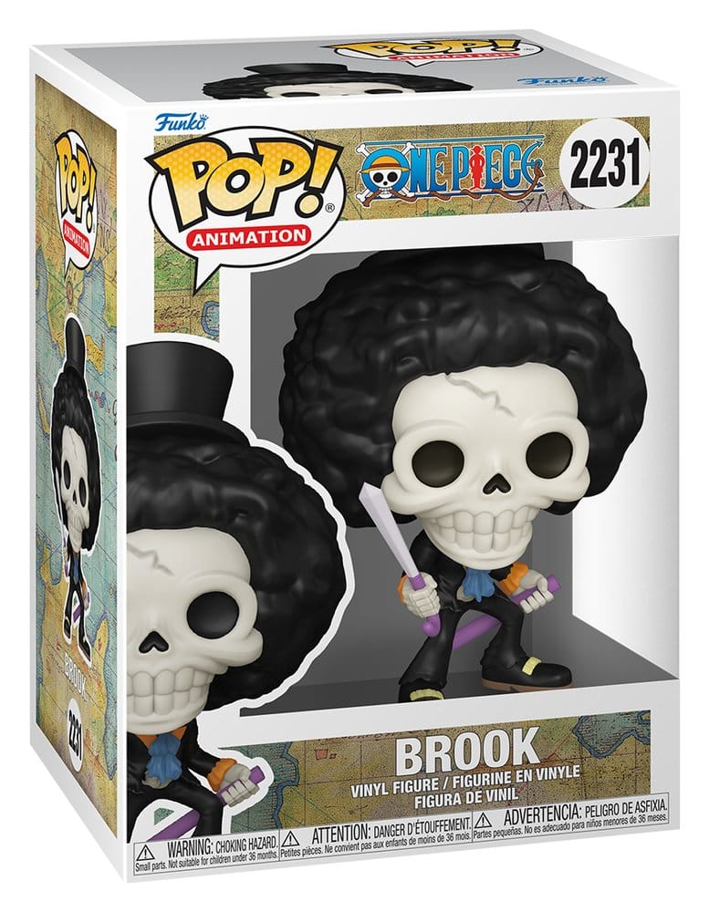 One Piece POP! Animation Vinyl figurine Brook (Refresh) 9 cm
