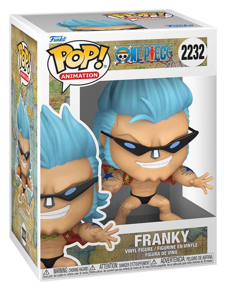 One Piece POP! Animation Vinyl figurine Franky (Refresh) 9 cm