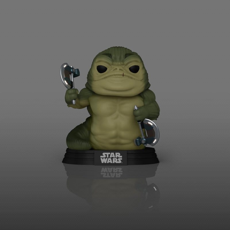 Star Wars: The Mandalorian and Grogu POP! Vinyl figurine Rotta the Hutt (Glow) 9 cm