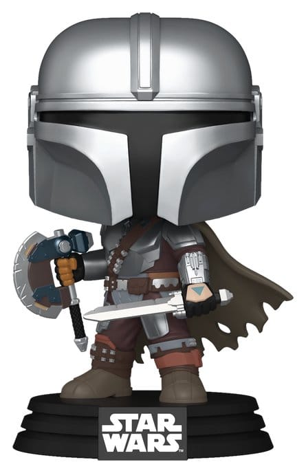 Star Wars: The Mandalorian and Grogu POP! Vinyl figurine The Mandalorian (Dual Wield) 9 cm