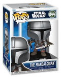 Star Wars: The Mandalorian and Grogu POP! Vinyl figurine The Mandalorian (Dual Wield) 9 cm