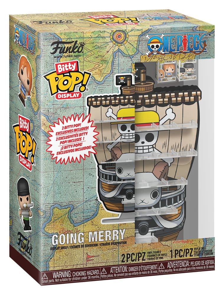 One Piece Bitty POP! Display Vinyl figurines Going Merry