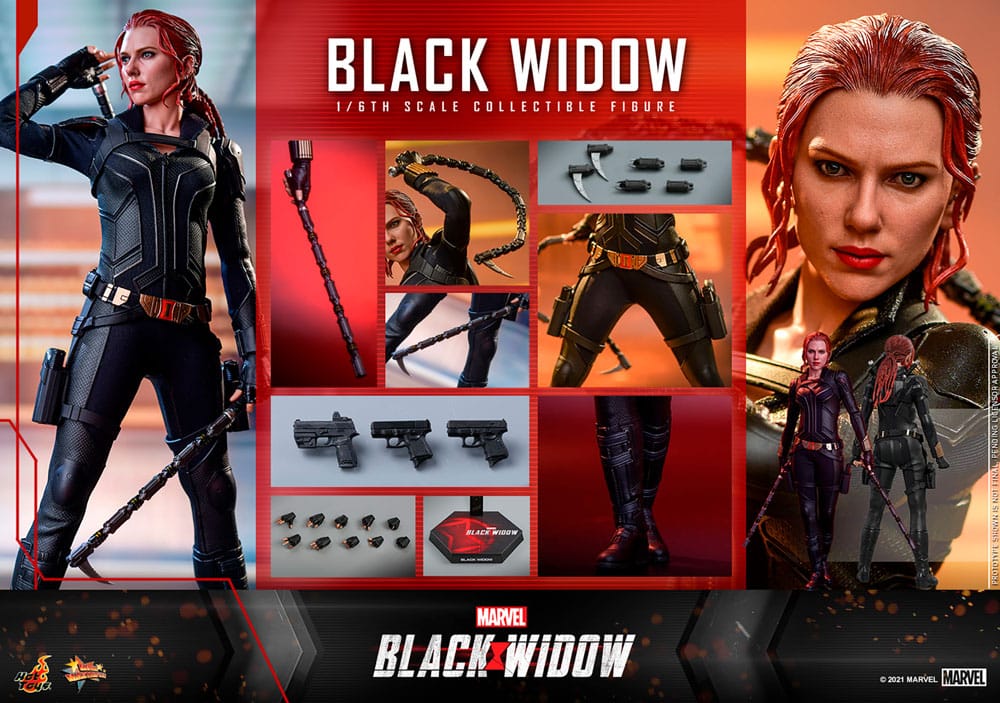 Black Widow figurine Movie Masterpiece 1/6 Black Widow Special Edition 28 cm