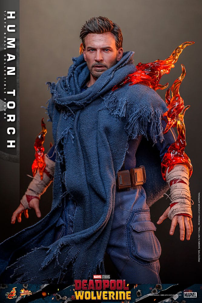 Deadpool & Wolverine Movie Masterpiece figurine 1/6 Human Torch 31 cm
