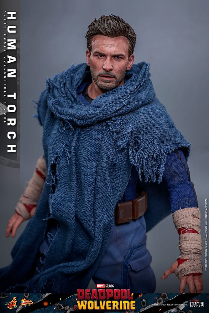 Deadpool & Wolverine Movie Masterpiece figurine 1/6 Human Torch 31 cm