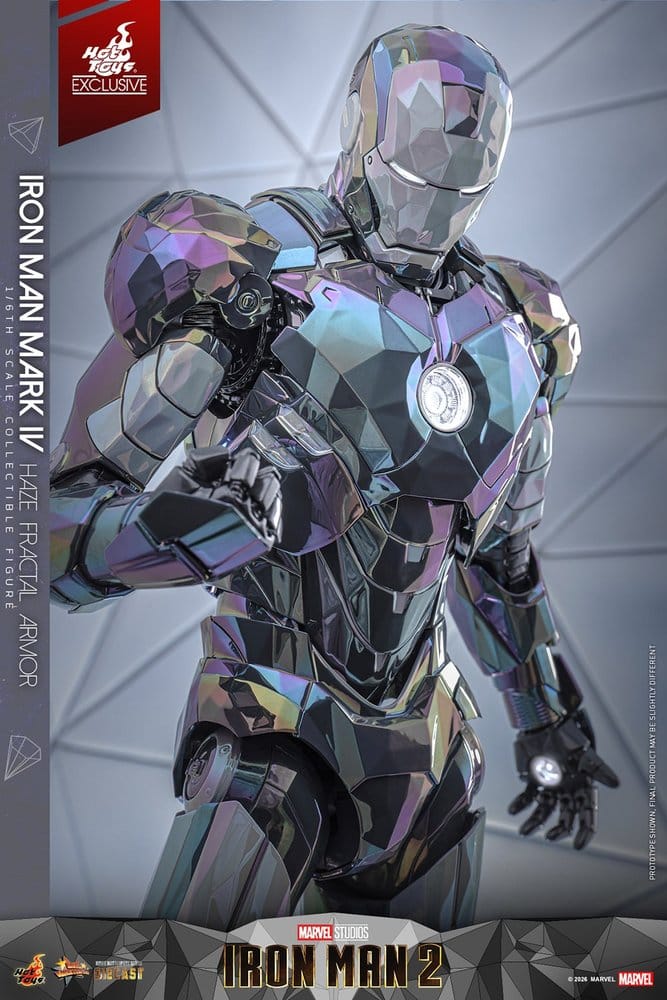 Iron Man 2 figurine 1/6 Iron Man Mark IV (Haze Fractal Armor) 33 cm