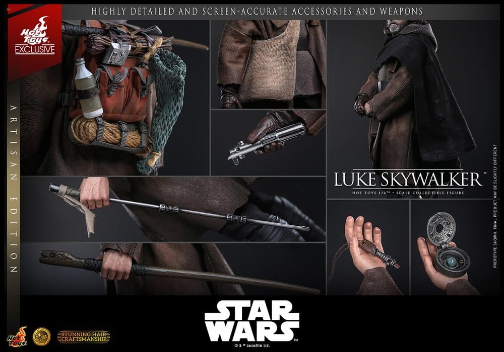 Star Wars : Les Derniers Jedi figurine 1/6 Luke Skywalker