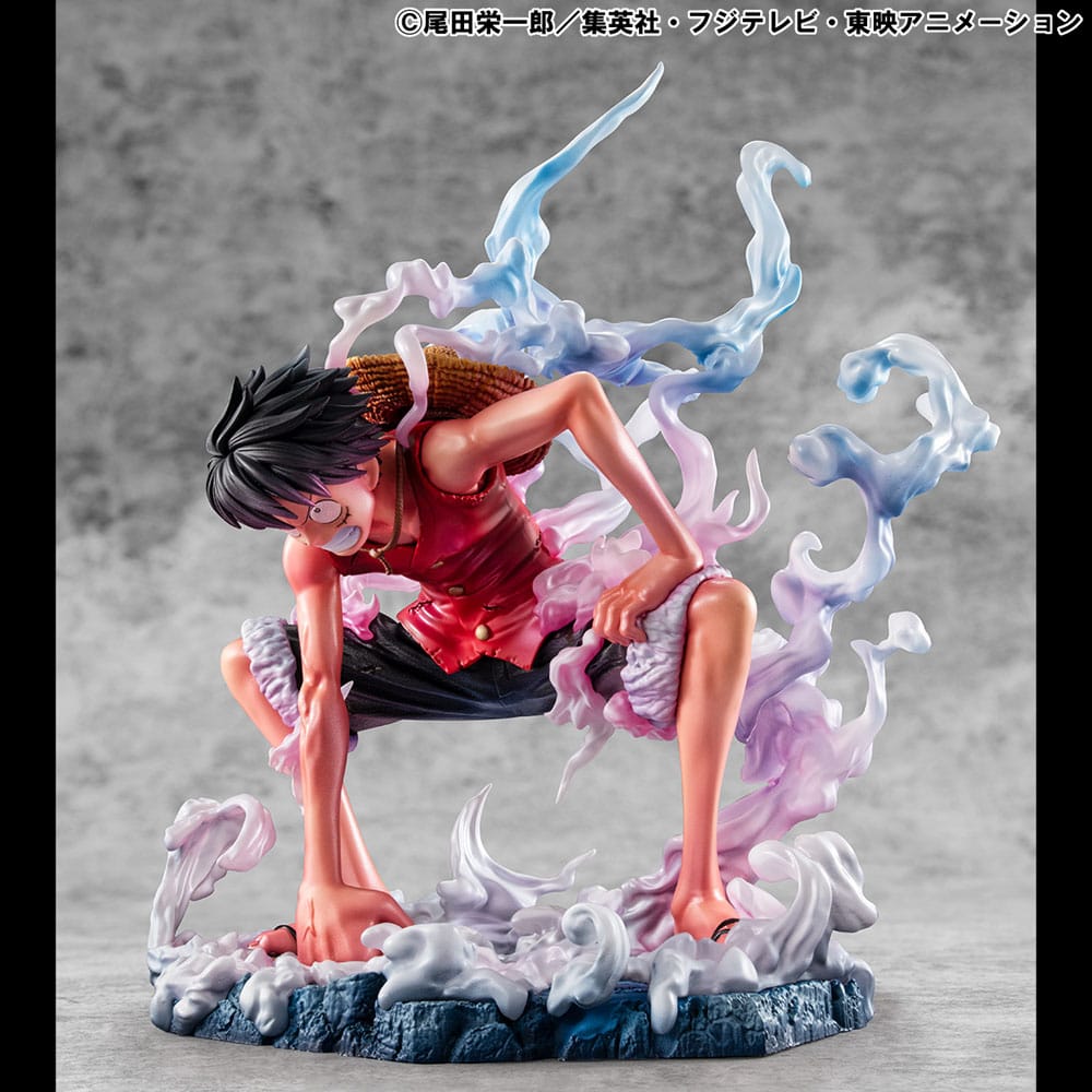 One Piece statuette PVC P.O.P. Monkey D. Luffy Gear 2 Limited Edition 19 cm