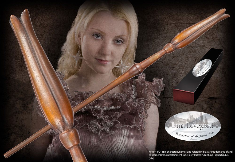 Harry Potter réplique baguette de Luna Lovegood (édition personnage)